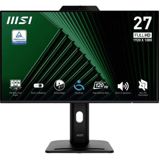 MSI PRO MP272PMG LCD monitor 68.6 cm (27 palec)1920 x 1080 Pixel, 16:9, 4 ms, IPS LCD