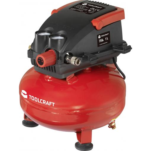 TOOLCRAFT pístový kompresor 11 l 8 bar