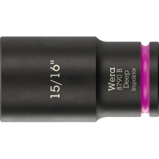 Wera 8790 B Impaktor Deep 05005575001 vnější šestihran vložka pro nástrčný klíč 15/16