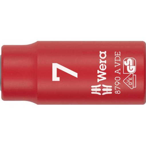 Wera 8790 A VDE 05005934001 vnější šestihran vložka pro nástrčný klíč 7 mm