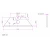 TOOLCRAFT TO-10312170 50 KS TRAPEZKLINGE 61 MM S OTVOREM SK2 50 ks