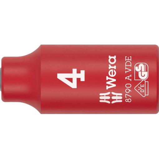 Wera 8790 A VDE 05005930001 vnější šestihran vložka pro nástrčný klíč 4 mm