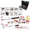 KS Tools 516.2450 Sada Master pro výměnu kol s 1/2 ráčnovým momentovým klíčem INFINITOL, 20 - 200 Nm, 18 ks