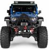 WL Toy modrá (metalíza) komutátorový 1:10 RC model auta elektrický Crawler 4WD (4x4) RtR 2,4 GHz vč. akumulátorů a nabíječky