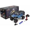 WL Toy modrá (metalíza) komutátorový 1:10 RC model auta elektrický Crawler 4WD (4x4) RtR 2,4 GHz vč. akumulátorů a nabíječky