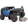 WL Toy modrá (metalíza) komutátorový 1:10 RC model auta elektrický Crawler 4WD (4x4) RtR 2,4 GHz vč. akumulátorů a nabíječky