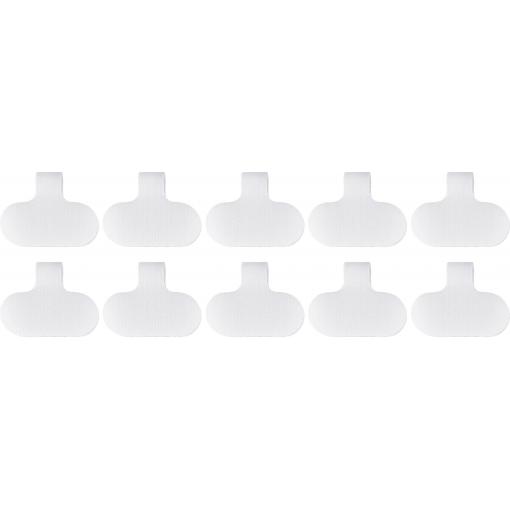 SpeaKa Professional SP-13756872 Označovač kabelů Potisknutelná plocha: 38 x 20 mm bílá 10 ks