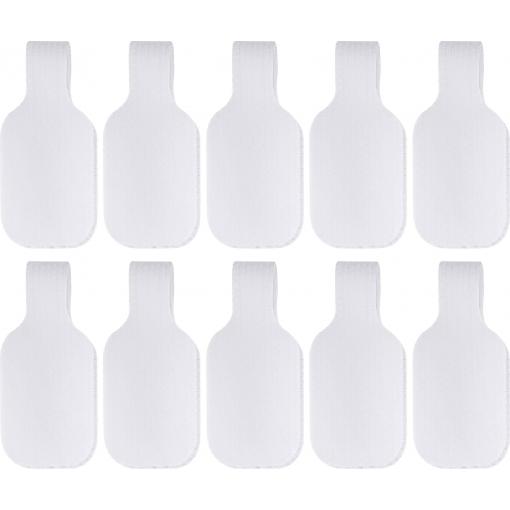 SpeaKa Professional SP-13756880 Označovač kabelů Potisknutelná plocha: 20 x 38 mm bílá 10 ks