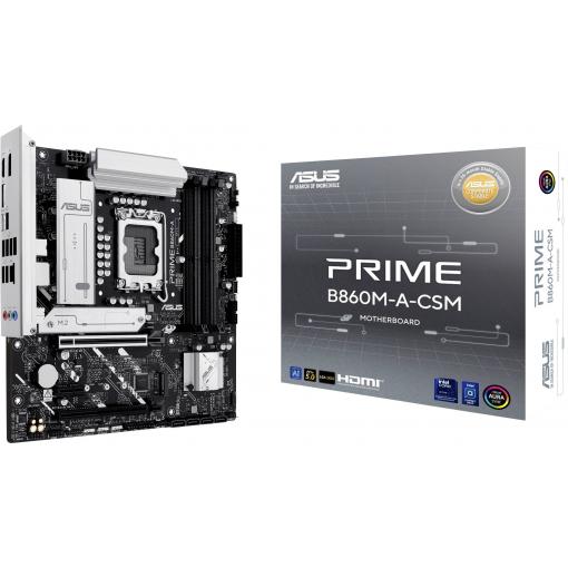 Asus PRIME B860M-A-CSM Základní deska Socket (PC) Intel® 1851 Tvarový faktor ATX Čipová sada základní desky Intel® B860