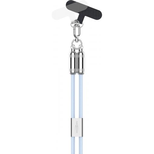 Ansmann USB kabel USB 2.0 1.2 m modrá 1700-0194