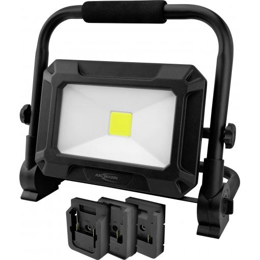 Ansmann 1600-0713 LED Strahler FL50W 18V Powertool-Akkupacks, inkl. Adapterplatten Akumulátorem napájené LED svítidlo , COB LED zářič 50 W 4500 lm