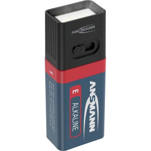 Ansmann 1600-0714 ANSMANN COB LED Mini-Leuchte betrieben durch 9V Batterie COB LED Ruční svítilna na baterii 3 W 60 lm
