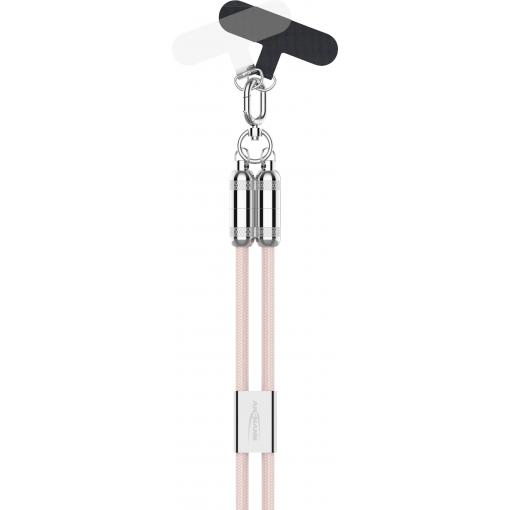 Ansmann Kabel USB-C USB 2.0 USB-C ® zástrčka 1.2 m růžová s USB 1700-0193