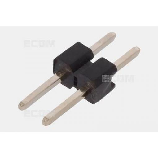 Kolíková lišta DS1025-01-1X2P8BV1-B, 1řada × 2 kontakty, 180°
