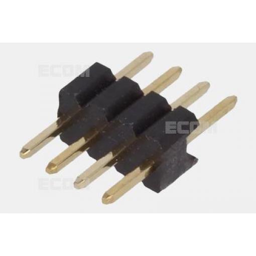 Kolíková lišta DS1031-01-1X4P8BV31-3A, 1řada × 4 kolíky, 180°