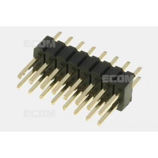 Kolíková lišta DS1031-06-2X8P8BV41-3A, 2×8 pinů, 1,27 mm, Au