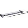 Manhattan dokovací stanice pro notebook Dual-Monitor Dockingstation USB C-St. auf 2xHDMI 3xUSB-A USB-C-PD USB-C SD RJ45 integrovaná čtečka karet, napájení