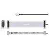 Manhattan dokovací stanice pro notebook Dual-Monitor Dockingstation USB C-St. auf 2xHDMI 3xUSB-A USB-C-PD USB-C SD RJ45 integrovaná čtečka karet, napájení