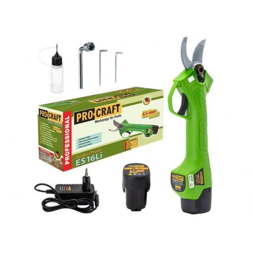 Nůžky zahradní AKU PROCRAFT ES16Li1B
