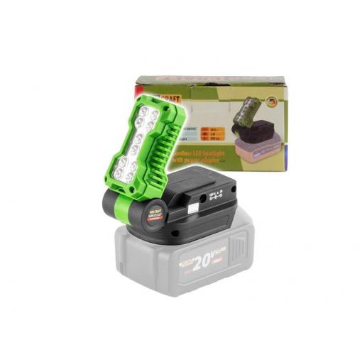 LED reflektor AKU PROCRAFT LL20bb bez akumulátoru