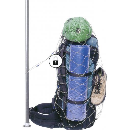 Pacsafe 10190999 kabelový zámek na heslo, 12 cm, Nerezová ocel, polykarbonát