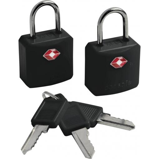 Pacsafe 10210100 visací zámek 2.5 cm, mosaz, plast