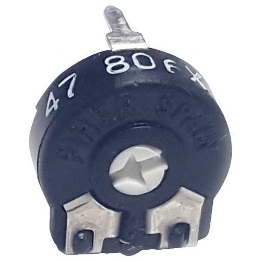 Piher PT10LV10-251A2020-S uhlíkový trimr 250 Ω 1 ks