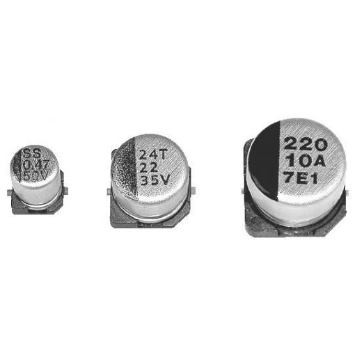 KJ Electronics elektrolytický kondenzátor 50 V/DC 20 % 1 ks