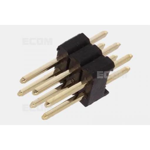 Kolíková lišta lámací DS1031-06-2X3P8BV41-3A, 2×3, 1,27 mm