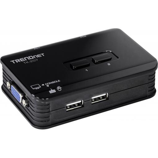 TrendNet TK-207K přepínač KVM VGA USB 2048 x 1536 Pixel