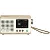 Pure Classic Mini Cotton White/Oak EU/UK/AUS 253799 stolní rádio, DAB+, FM, dub, bílá