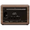 Pure Classic H4 Coffee Black/Walnut EU/UK 252983 stolní rádio, DAB+, FM, Bluetooth, AUX, funkce alarmu, černá, dřevo
