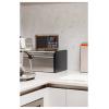 Pure Classic H4 Coffee Black/Walnut EU/UK 252983 stolní rádio, DAB+, FM, Bluetooth, AUX, funkce alarmu, černá, dřevo