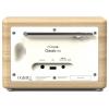 Pure Classic H4 Cotton White/Oak EU/UK 252982 stolní rádio, DAB+, FM, Bluetooth, AUX, funkce alarmu, dub, bílá
