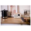 Pure Classic H4 Cotton White/Oak EU/UK 252982 stolní rádio, DAB+, FM, Bluetooth, AUX, funkce alarmu, dub, bílá