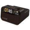 Pure Moment Charge 252450 radiobudík, Ambientní osvětlení, bezdrátové nabíjení, Kávově černá