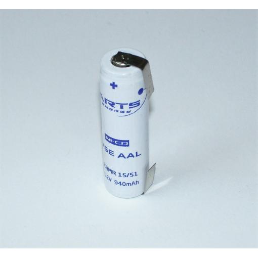 SAFT akumulátor VSE AA 940mAh + pájecí vývody