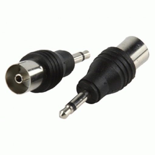 Konektor jack 3,5 mm mono / koax zásuvka TV
