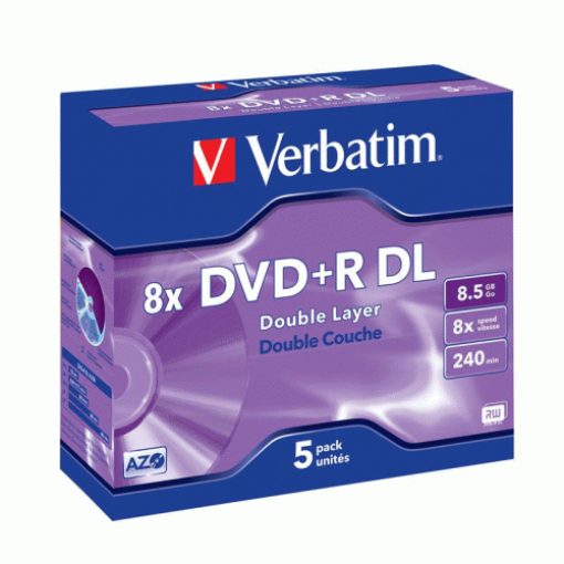 VERBATIM DVD+R DL  DoubleLayer  8x/8,5GB