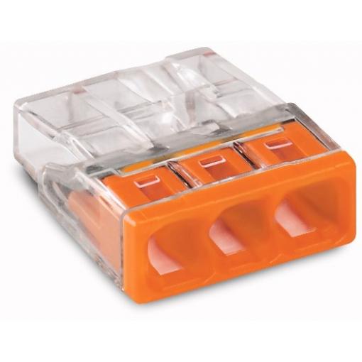 Svorka WAGO 3× 2,5 mm², 450 V / 24 A