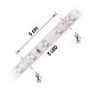 LED pásek 2835-060, studená bílá, 60LED/m, délka modulu 5cm, IP20