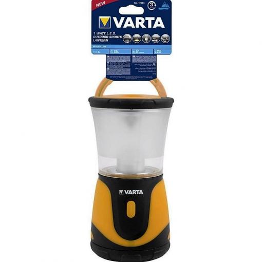 LED svítilna VARTA 17664 OUTDOOR SPORTS L10, 1W, kempingová, 3xAA, odolná