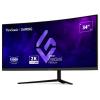 Viewsonic VX3418C-2K LED monitor 86.4 cm (34 palec)3440 x 1440 Pixel, 21:9, 1 ms, VA LED