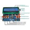 F-L-C tester s displejem LCD1602, stavebnice, napájení 5–14 V