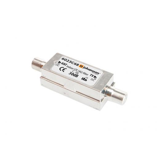 Anténní filtr Johansson 6023C48, filtr 5G, dolní propust DC až 694 MHz