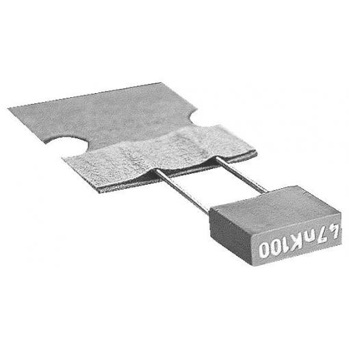 Kemet R82DC3100DQ50K 1 ks fóliový kondenzátor MKT radiální 100 nF 63 V/DC, 40 V/AC 10 % 5.0 mm (d x š x v) 7.2 x 2.5 x 6.5 mm Tape