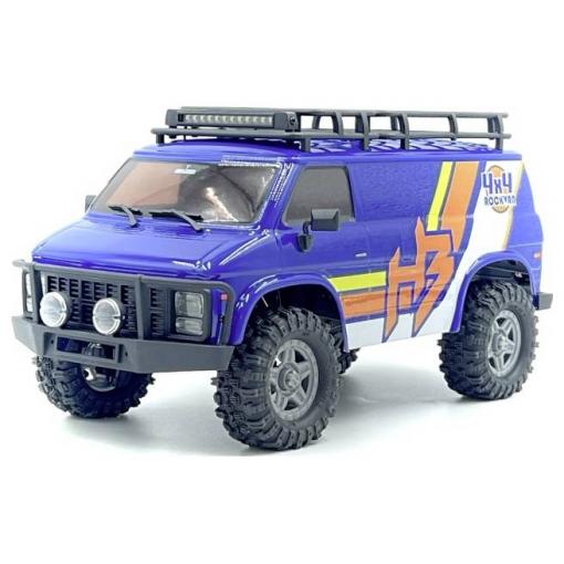 Hobby Plus 1:18 Crawler CR18P EVO-V2 Rock Van komutátorový 1:18 RC model auta Crawler 4WD (4x4) 2,4 GHz
