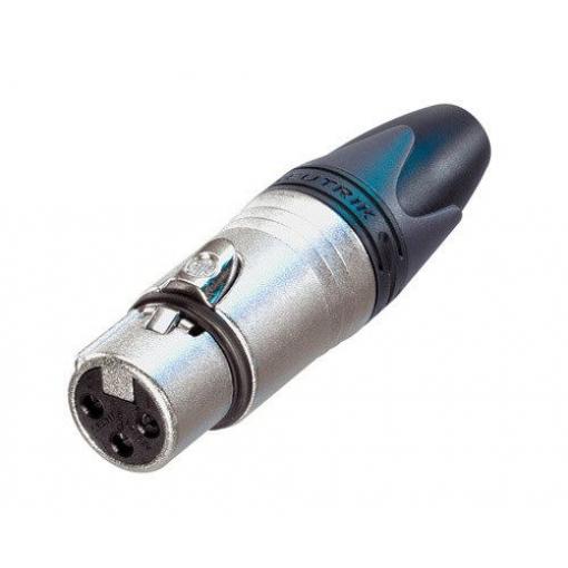 XLR zdířka Neutrik NC3FXX, 3pinová, samice