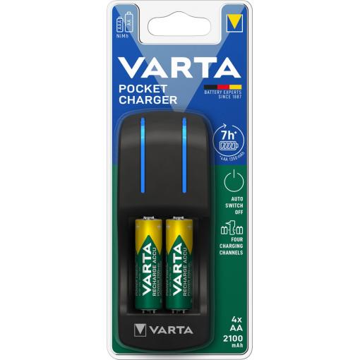 Nabíječka VARTA POCKET+4R6 2100 7hodin