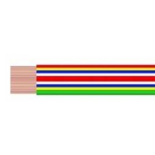 Plochý kabel VFL 10×0,75 mm², 300/500 V